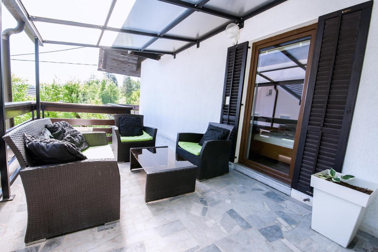 Apartmaji Baron Bled Exteriör bild